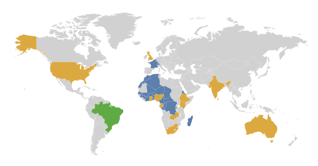 Friendina College | our global footprint